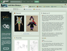 Tablet Screenshot of anti-new-disney.deviantart.com