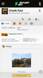 Mobile Screenshot of chook-four.deviantart.com