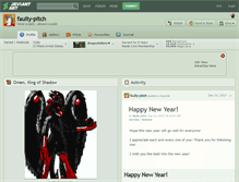 Tablet Screenshot of faulty-pitch.deviantart.com