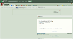 Desktop Screenshot of kazirede.deviantart.com