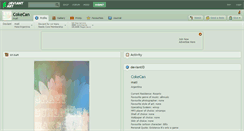 Desktop Screenshot of cokecan.deviantart.com