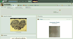 Desktop Screenshot of lovelifelight.deviantart.com