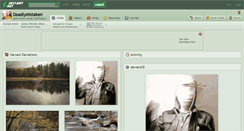 Desktop Screenshot of deadlymistaken.deviantart.com
