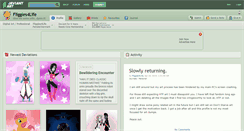 Desktop Screenshot of fliggles4life.deviantart.com