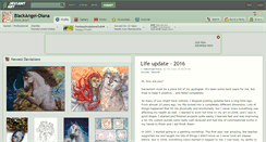 Desktop Screenshot of blackangel-diana.deviantart.com