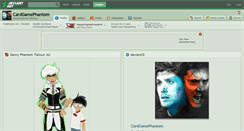 Desktop Screenshot of cardgamephantom.deviantart.com