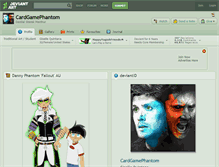 Tablet Screenshot of cardgamephantom.deviantart.com