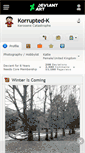 Mobile Screenshot of korrupted-k.deviantart.com