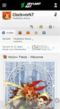 Mobile Screenshot of clockwork7.deviantart.com