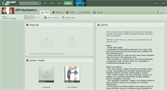 Desktop Screenshot of aph-nyocanon.deviantart.com