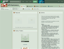 Tablet Screenshot of aph-nyocanon.deviantart.com