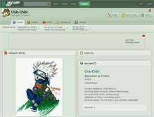 Tablet Screenshot of club-chibi.deviantart.com