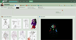 Desktop Screenshot of narunami.deviantart.com