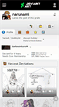 Mobile Screenshot of narunami.deviantart.com