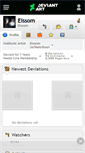 Mobile Screenshot of eissom.deviantart.com
