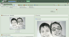 Desktop Screenshot of danieldesenhos.deviantart.com