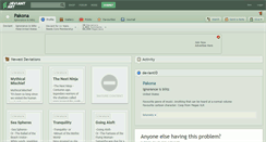 Desktop Screenshot of pakona.deviantart.com