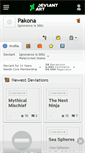 Mobile Screenshot of pakona.deviantart.com