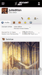Mobile Screenshot of juliedillon.deviantart.com