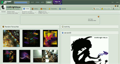 Desktop Screenshot of midknightmuse.deviantart.com