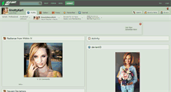 Desktop Screenshot of knottykeri.deviantart.com