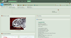Desktop Screenshot of captainfluffy.deviantart.com