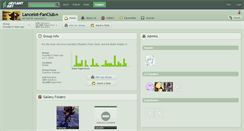 Desktop Screenshot of lancelot-fanclub.deviantart.com