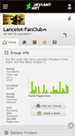 Mobile Screenshot of lancelot-fanclub.deviantart.com