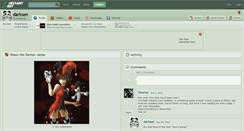 Desktop Screenshot of darksen.deviantart.com