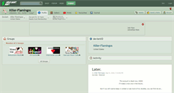 Desktop Screenshot of killer-flamingos.deviantart.com