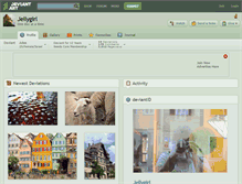 Tablet Screenshot of jellygirl.deviantart.com