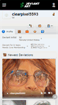 Mobile Screenshot of clearpixel5593.deviantart.com