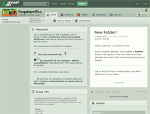 Tablet Screenshot of forgottennts.deviantart.com