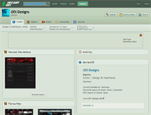 Tablet Screenshot of gfx-designs.deviantart.com