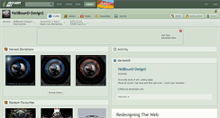 Desktop Screenshot of hellbound-designs.deviantart.com
