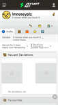 Mobile Screenshot of imnoseyplz.deviantart.com