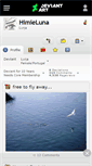 Mobile Screenshot of himieluna.deviantart.com