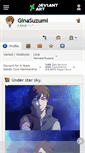 Mobile Screenshot of ginasuzumi.deviantart.com