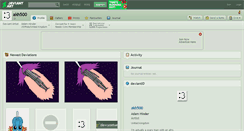 Desktop Screenshot of akh500.deviantart.com
