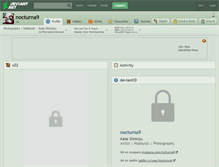 Tablet Screenshot of nocturna9.deviantart.com