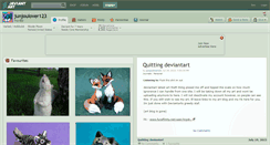 Desktop Screenshot of junjoulover123.deviantart.com