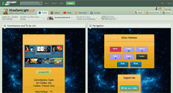 Desktop Screenshot of kirasdarklight.deviantart.com