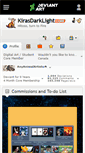 Mobile Screenshot of kirasdarklight.deviantart.com