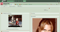 Desktop Screenshot of katsuya-chan.deviantart.com