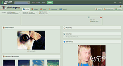 Desktop Screenshot of pink-kangaroo.deviantart.com