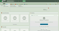 Desktop Screenshot of boip.deviantart.com
