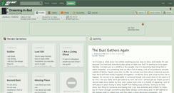 Desktop Screenshot of dreaming-in-red.deviantart.com
