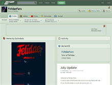 Tablet Screenshot of felidaefans.deviantart.com