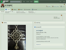Tablet Screenshot of en-tangled.deviantart.com
