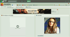 Desktop Screenshot of amandadely.deviantart.com